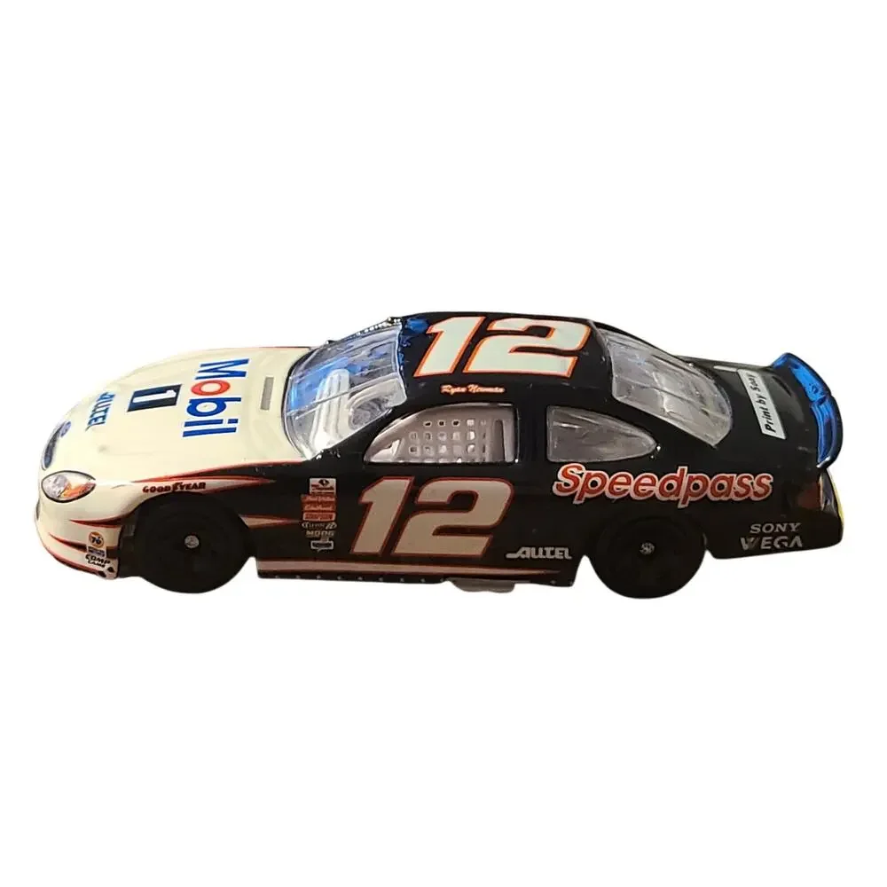 Hot Wheels 1999 Toy Car NASCAR Mobil 1 - #12 Ryan Newman